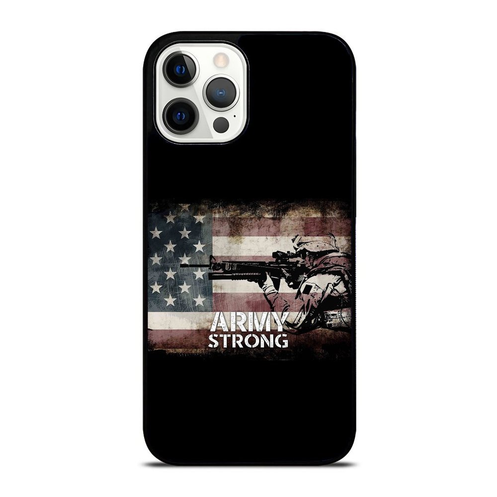 USA American Army Veteran US Flag Military Gift Soldier iPhone Case